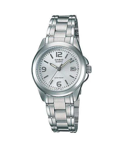 Watches for daily wear   Casio Vintage LTP-1215A-7A Silver Watch for Women