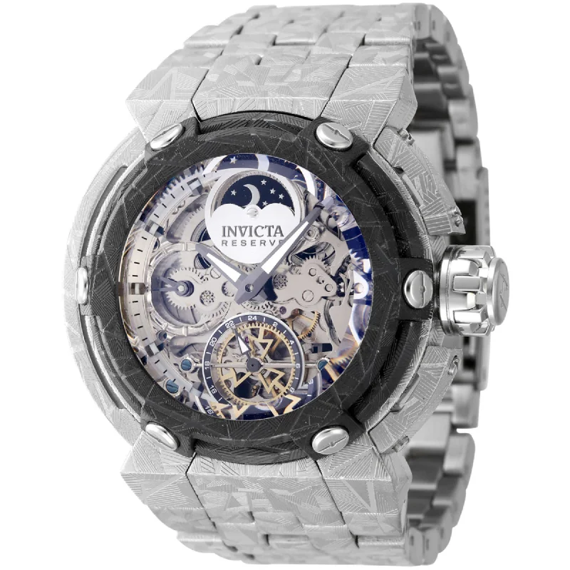 elegant dress watches for formal events   Invicta Men's Watch - Coalition Forces Automatic Silver Tone and Black Dial | 47708