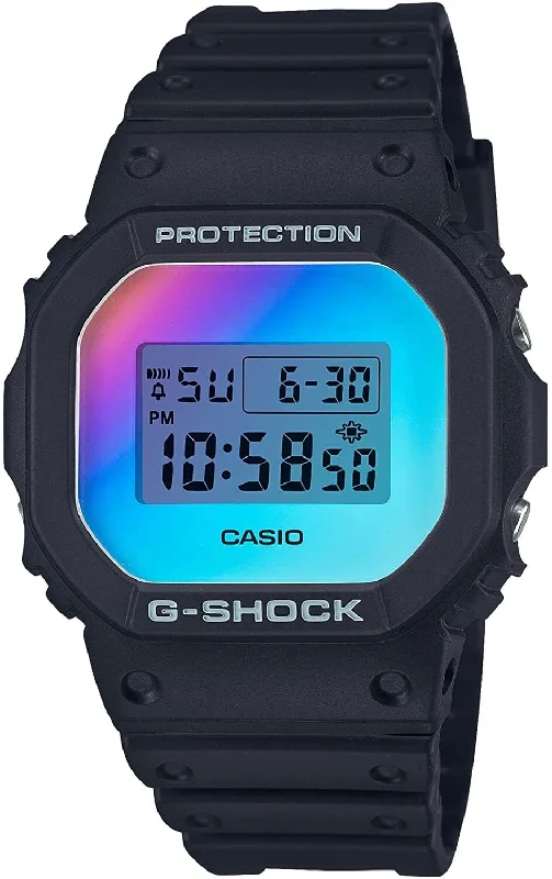 Modern design square dial watches Casio G-Shock "Iridescent Color Series" Rainbow Dial Men's Watch GA-2100SR-1A Modern design square dial watches Casio G-Shock "Iridescent Color Series" Rainbow Dial Men's Watch GA-2100SR-1A