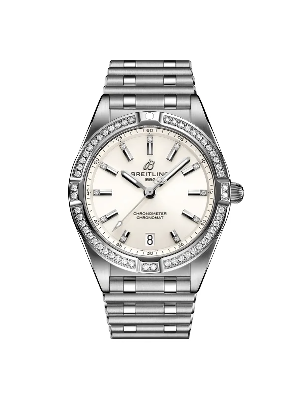 Modern design square dial watches   Breitling Chronomat Watch 32mm A77310591A1A1