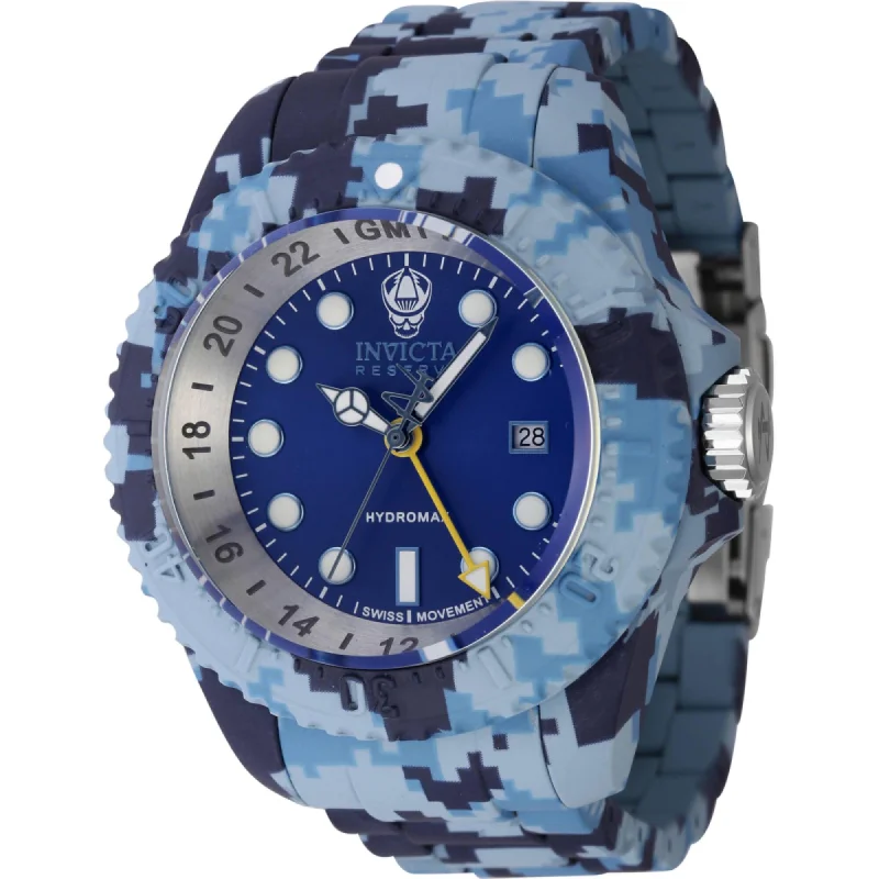 Casual watches for weekend outings Invicta Men's Watch - Reserve Blue Dial Aqua Plated Steel Bracelet Quartz | 45940 Casual watches for weekend outings Invicta Men's Watch - Reserve Blue Dial Aqua Plated Steel Bracelet Quartz | 45940