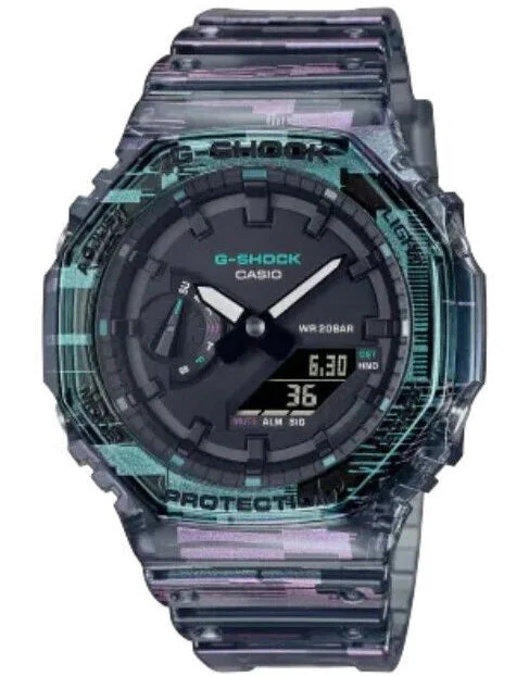 classic pocket watches for collectors Casio G-Shock Iridescent Blazing Translucent Resin Men's Watch GA-2100NN-1A classic pocket watches for collectors Casio G-Shock Iridescent Blazing Translucent Resin Men's Watch GA-2100NN-1A