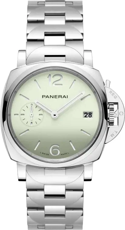 Modern design square dial watches   Panerai Watch Luminor Due Pastello