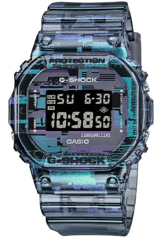 stylish watches for casual wear Casio G-Shock Iridescent Blazing Translucent Resin Men's Watch DW-5600NN-1 stylish watches for casual wear Casio G-Shock Iridescent Blazing Translucent Resin Men's Watch DW-5600NN-1