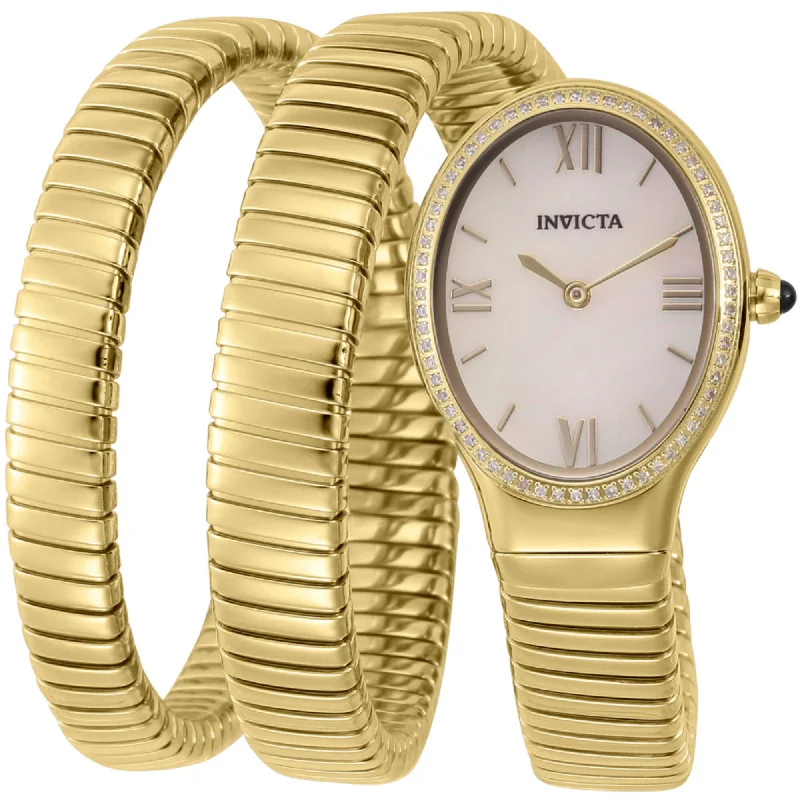 Watches for special occasions Invicta Women's Watch - Mayamar Quartz Diamond Bezel White Dial Bracelet | 46116 Watches for special occasions Invicta Women's Watch - Mayamar Quartz Diamond Bezel White Dial Bracelet | 46116