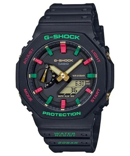 classic pocket watches for collectors   Casio G-Shock Sporty Winter Premium Model Men's Watch GA-2100TH-1A
