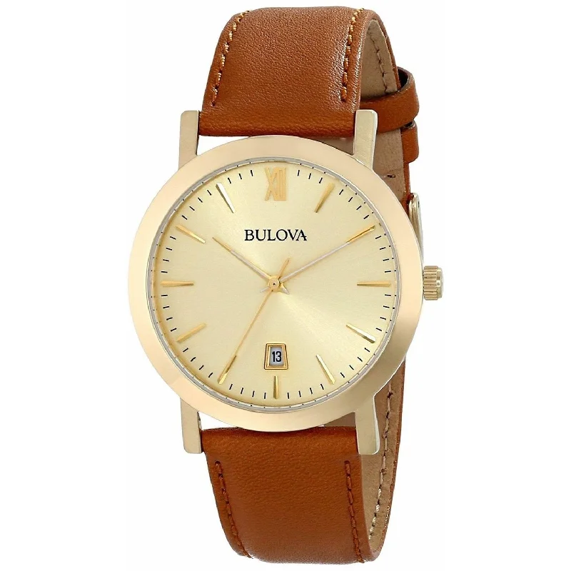elegant dress watches for formal events   Bulova Women's 97B135 Dress Stainless Steel with Sets of Crystal Watch