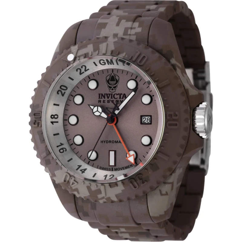 Women's dress watches with elegant straps Invicta Men's Watch - Reserve Beige Dial Aqua Plated Steel Bracelet Quartz | 45938 Women's dress watches with elegant straps Invicta Men's Watch - Reserve Beige Dial Aqua Plated Steel Bracelet Quartz | 45938