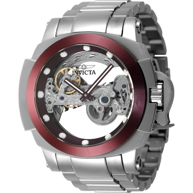 Watches with classic style for timeless appeal Invicta Men's Automatic Watch - Coalition Forces Red Ghost Bridge Dial | 45962 Watches with classic style for timeless appeal Invicta Men's Automatic Watch - Coalition Forces Red Ghost Bridge Dial | 45962