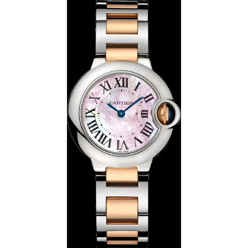 Watches for daily wear   Cartier Women's W6920034 Ballon Bleu de Cartier Two-Tone Stainless Steel Watch