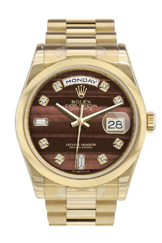 women’s watches with interchangeable bands Rolex Day-Date 36 Bulls eye Diamonds Dial President Yellow Gold Watch 118208 women’s watches with interchangeable bands Rolex Day-Date 36 Bulls eye Diamonds Dial President Yellow Gold Watch 118208