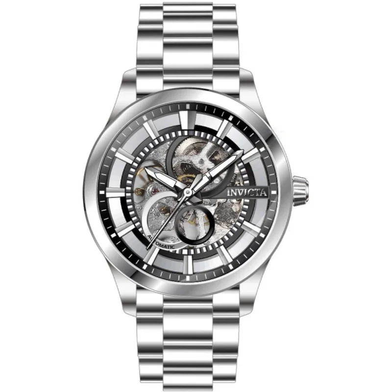 Watches with a luxurious look   Invicta Men's Watch - Specialty Automatic Silver Tone Stainless Steel Bracelet | 46731
