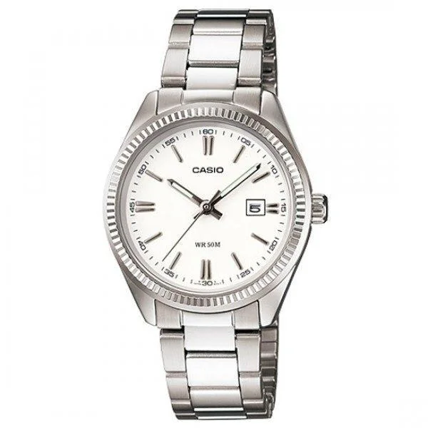 Watches with classic style for timeless appeal Casio Vintage LTP-1302D-7A1VDF Silver Watch for Women Watches with classic style for timeless appeal Casio Vintage LTP-1302D-7A1VDF Silver Watch for Women