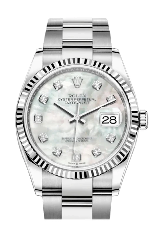 watches with custom engravings for gifts Rolex Datejust 36 White mother-of-pearl Diamond Dial Automatic Watch 126234 watches with custom engravings for gifts Rolex Datejust 36 White mother-of-pearl Diamond Dial Automatic Watch 126234
