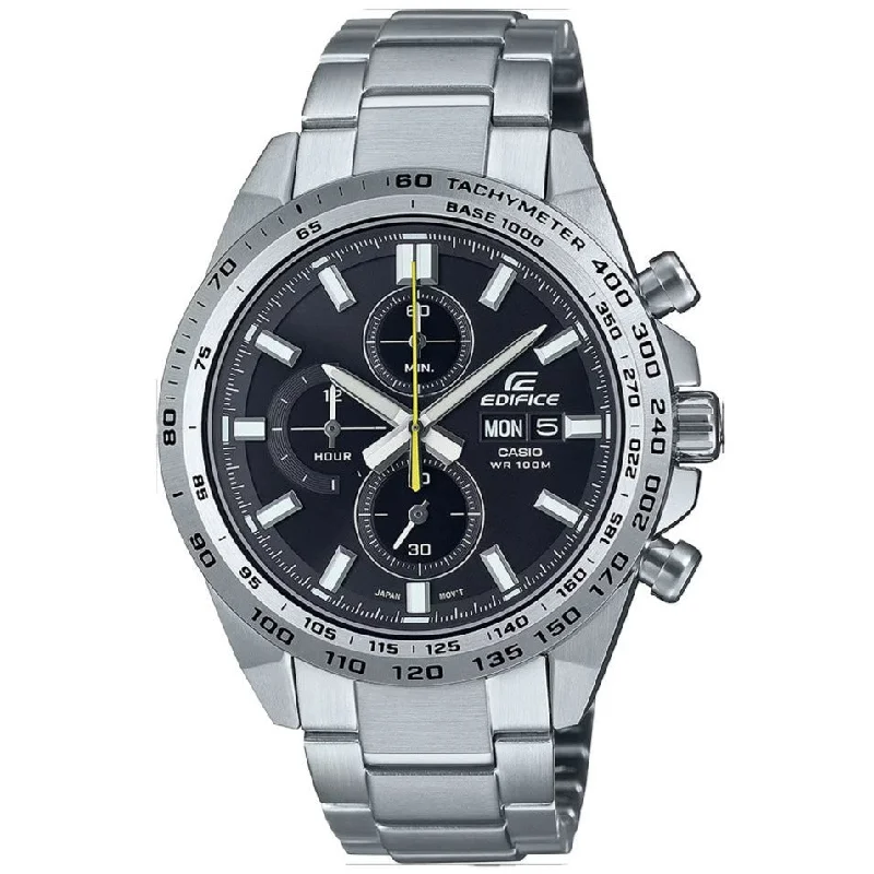 Watches with classic style for timeless appeal   Casio Edifice Men's Silver Watch EFR-574D-1AVUEF