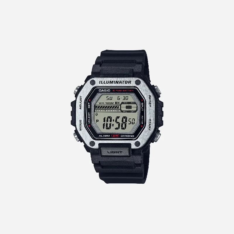 watches with custom engravings for gifts   CASIO D300 MWD-110H-1AVDF