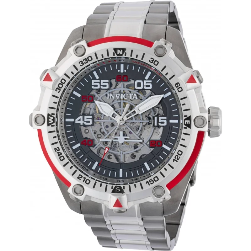 watches with custom engravings for gifts Invicta Men's Watch - Aviator Automatic Gunmetal Dial Two Tone Steel Bracelet | B44656 watches with custom engravings for gifts Invicta Men's Watch - Aviator Automatic Gunmetal Dial Two Tone Steel Bracelet | B44656