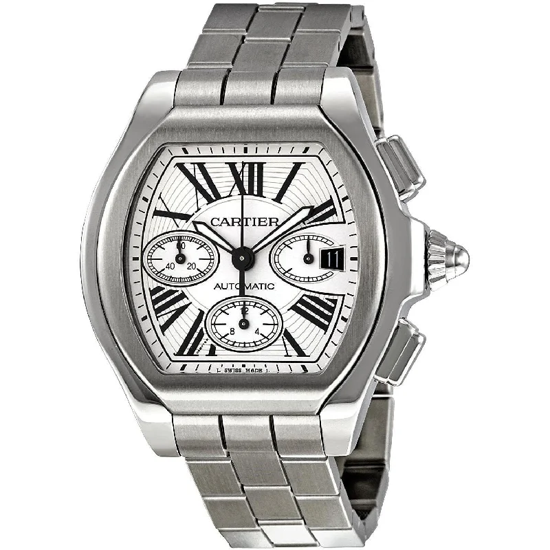 designer watches for special occasions   Cartier Men's W6206019 Raodster Automatic Stainless Steel Watch
