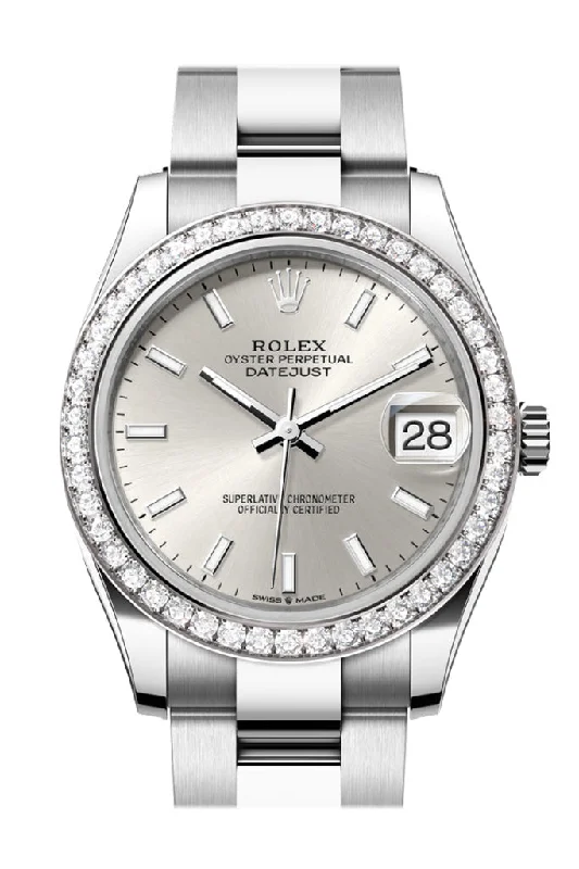 Watches with classic style for timeless appeal   Rolex Datejust 31 Silver Dial Ladies Watch 278384RBR 278384RBR-0015