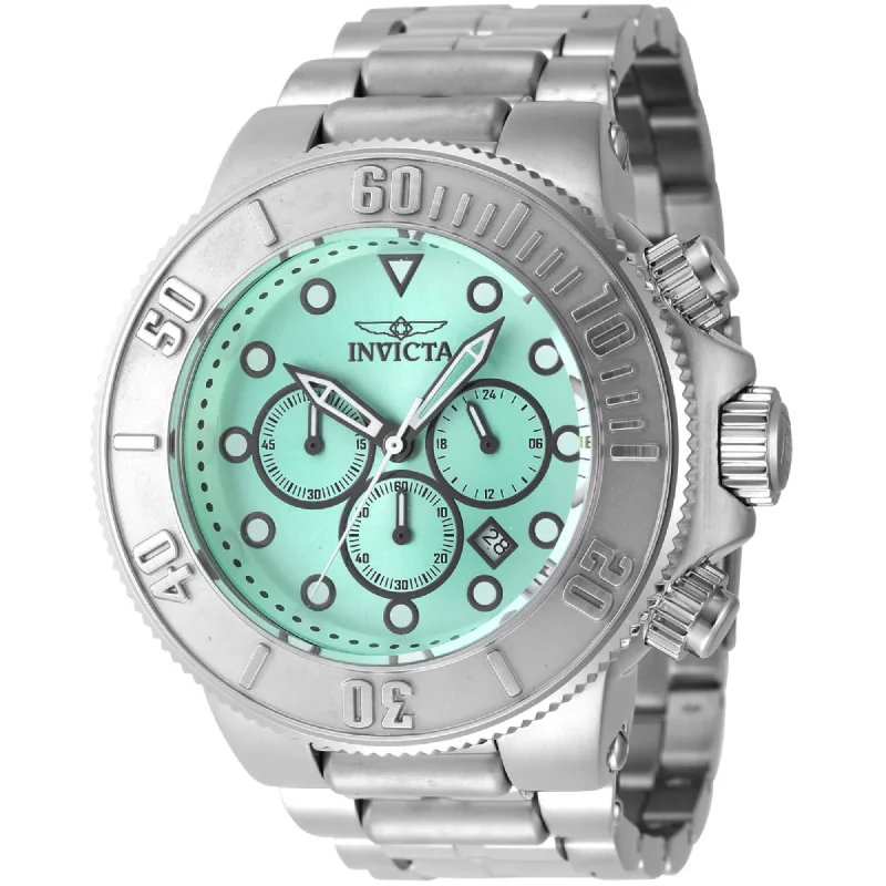 Luxury quartz watches with high-end movements Invicta Men's Watch - Subaqua Chrono Turquoise Dial Stainless Steel Bracelet | 46549 Luxury quartz watches with high-end movements Invicta Men's Watch - Subaqua Chrono Turquoise Dial Stainless Steel Bracelet | 46549