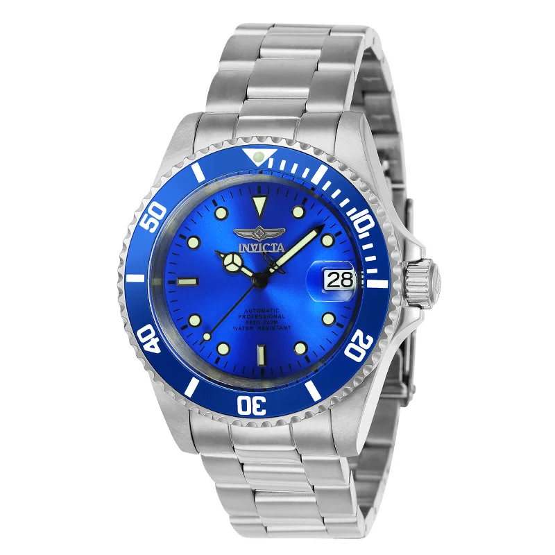 Women's dress watches with elegant straps Invicta 24761 Men's Pro Diver Automatic Blue Dial Stainless Steel Bracelet Dive Watch Women's dress watches with elegant straps Invicta 24761 Men's Pro Diver Automatic Blue Dial Stainless Steel Bracelet Dive Watch