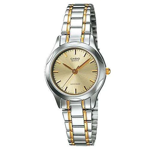 Watches for special occasions   Casio LTP-1275SG-9ADF Two Tone Stainless Steel Watch for Women
