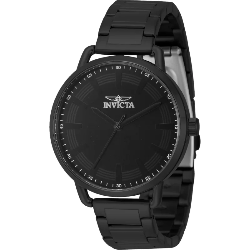 Watches with a sophisticated look Invicta Women's Watch - Wildflower Quartz Black Brass Dial Steel Bracelet | 46333 Watches with a sophisticated look Invicta Women's Watch - Wildflower Quartz Black Brass Dial Steel Bracelet | 46333