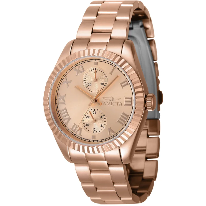 Watches for special occasions Invicta Women's Watch - Specialty Quartz Rose Gold Stainless Steel Bracelet | 47447 Watches for special occasions Invicta Women's Watch - Specialty Quartz Rose Gold Stainless Steel Bracelet | 47447