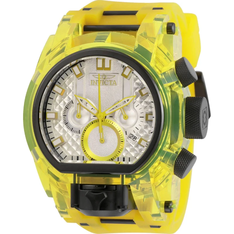stylish watches for everyday wear Invicta Men's Watch - Bolt Zeus Magnum Chronograph Yellow and Silver Dial | 29997 stylish watches for everyday wear Invicta Men's Watch - Bolt Zeus Magnum Chronograph Yellow and Silver Dial | 29997