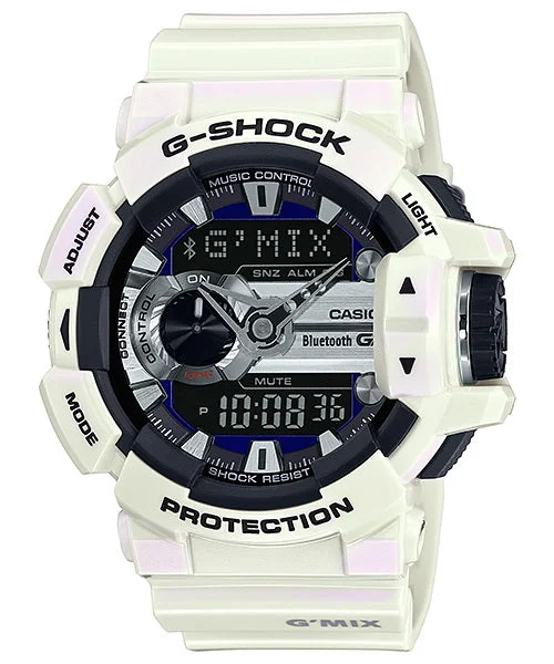 stylish watches for casual wear   Casio G-Shock G'MIX Bluetooth Smart Men's Watch GBA-400-7C