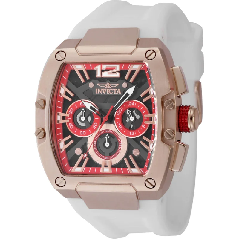Watches with adjustable straps for a perfect fit Invicta Men's Watch - Invicta Racing Chronograph Red and Black Dial Strap | 48471 Watches with adjustable straps for a perfect fit Invicta Men's Watch - Invicta Racing Chronograph Red and Black Dial Strap | 48471