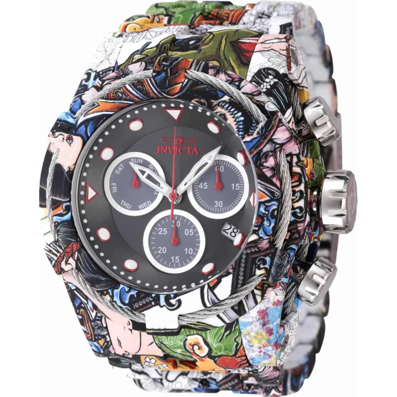Watches with a luxurious look Invicta Men's Watch - Bolt Black, Grey and Silver Dial Aqua Plated Bracelet | 45490 Watches with a luxurious look Invicta Men's Watch - Bolt Black, Grey and Silver Dial Aqua Plated Bracelet | 45490