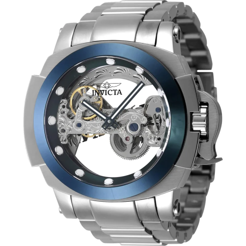 Luxury quartz watches with high-end movements Invicta Men's Automatic Watch - Coalition Forces Dark Blue and Blue Dial | 45960 Luxury quartz watches with high-end movements Invicta Men's Automatic Watch - Coalition Forces Dark Blue and Blue Dial | 45960