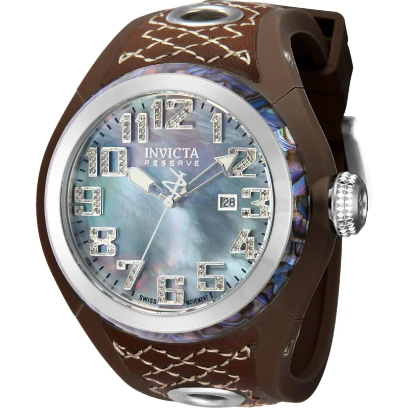 women’s watches with interchangeable bands Invicta Men's Watch - Reserve S1 Date White Mother of Pearl Strap Diamond | 43030 women’s watches with interchangeable bands Invicta Men's Watch - Reserve S1 Date White Mother of Pearl Strap Diamond | 43030